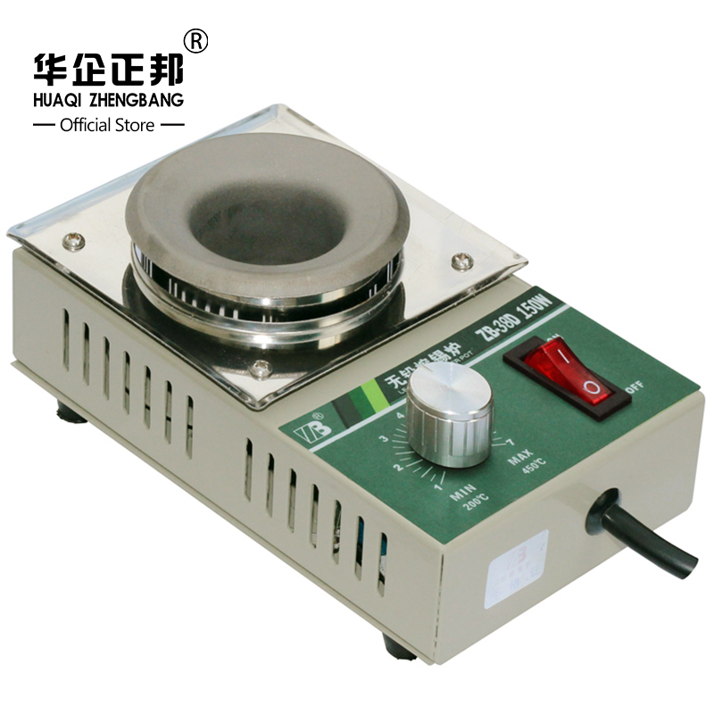 

Best Price Mini Solder Pot Desoldering Bath Titanium Plate 38mm 220V 150W Electric Soldering Pot