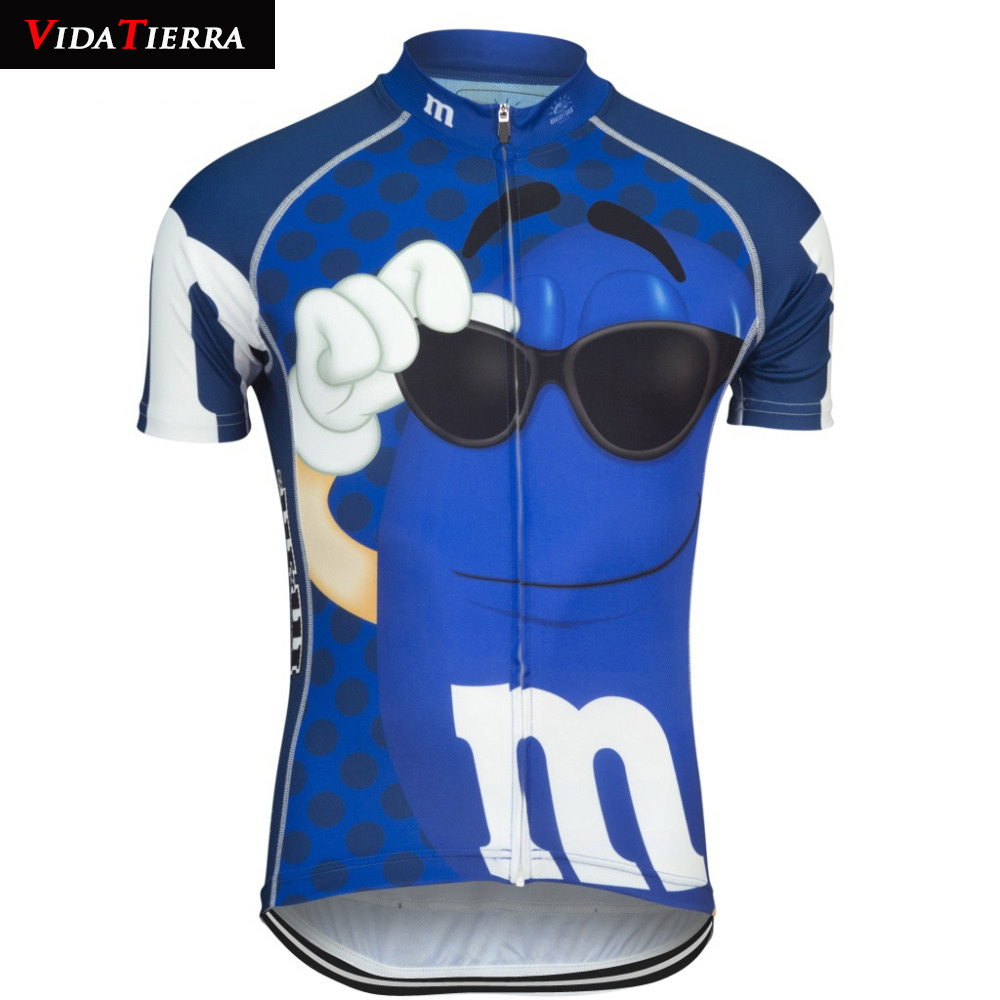 

HOT 3 styles 2019 VIDATIERRA men cycling jersey can custom Cartoon Clothing pro team Clothing short sleeve Outdoor sports Lovely lucky cool, Multi