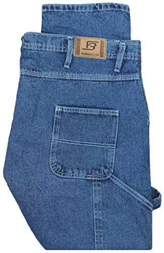 

Big Men's Carpenter Denim Jeans Pants Medium Blue #596A, As pic