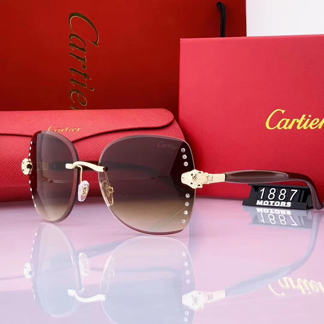 cartier glasses iced