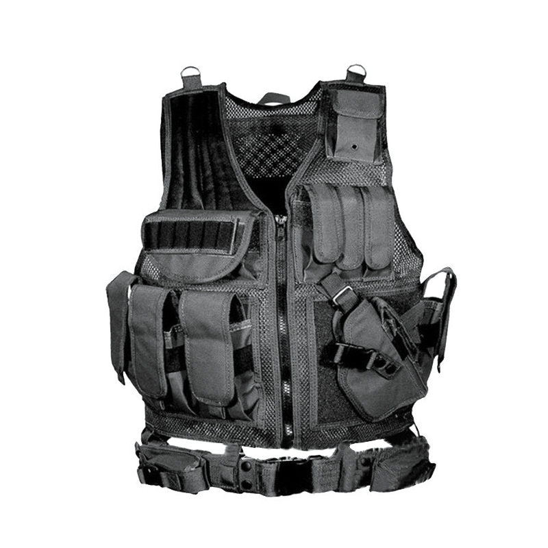 

Tactical Vest Vest Men Paintball Camouflage Molle Hunting CS Outdoor Clothing Hunting, Bag(random)