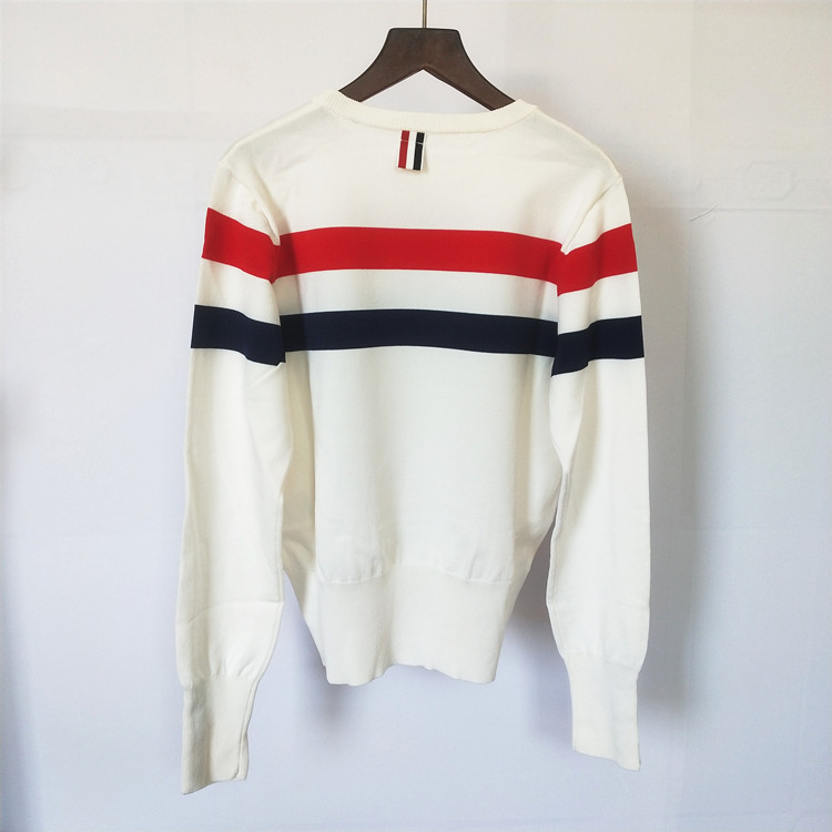 2020 New Spring Ladies O-neck Sweaters Woman Designer Sweater Women Clothes Stripe Cashmere Sweater Wholesale Pull Femme One Size