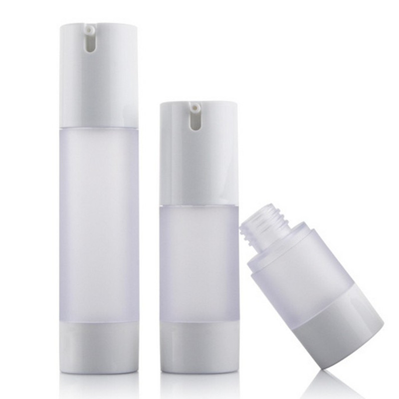 

5pcs 15ml/30ml/50ml 2Dsigns Airless Pump Vacuum Scrub Bottle Toiletries Container Plastic Dispenser Travel Cosmetic Bottle