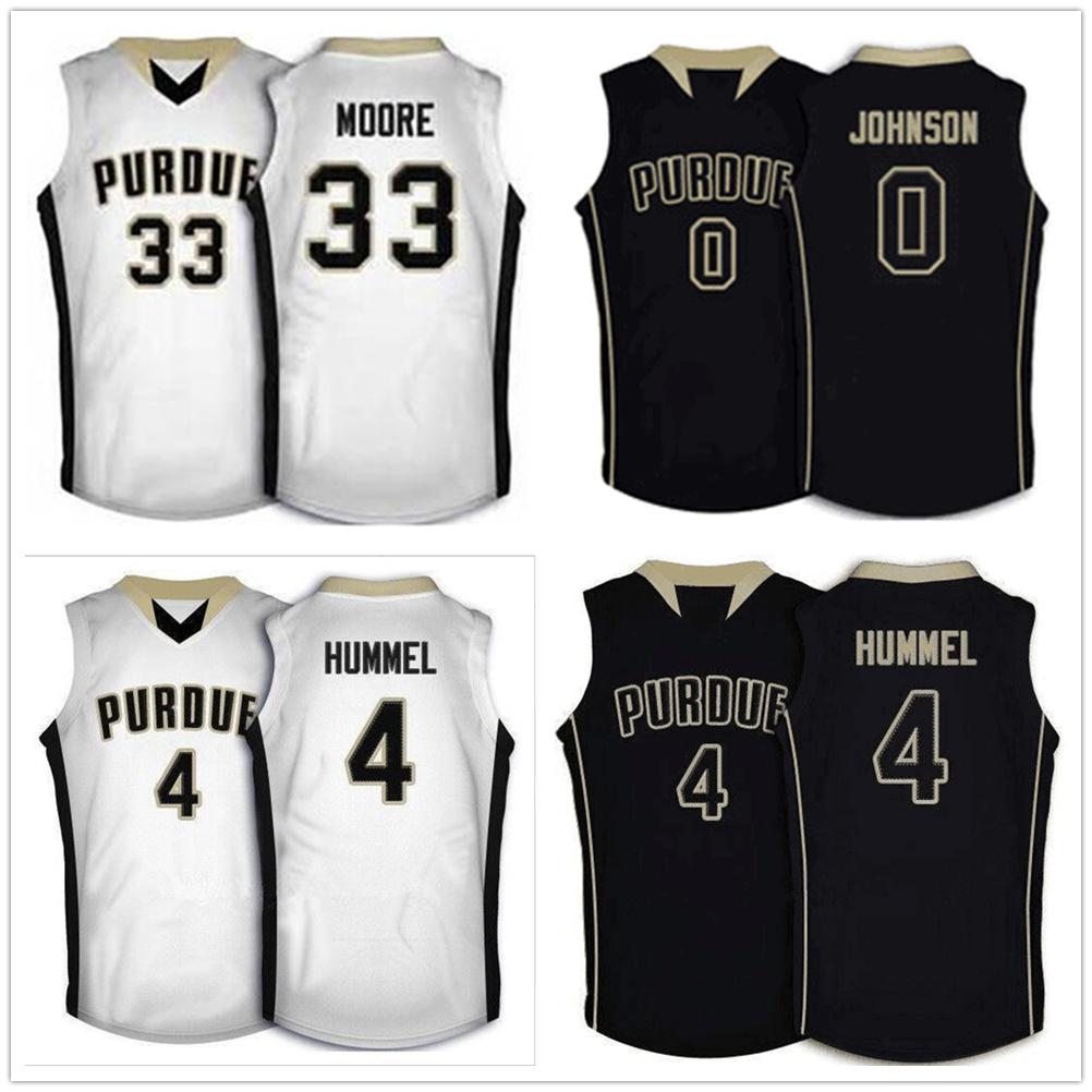 

Purdue Boilermakers College Terone Johnson #0 Robbie Hummel #4 E'Twaun Moore #33 Retro Basketball Jersey Men's Stitched Custom Number Name, As show