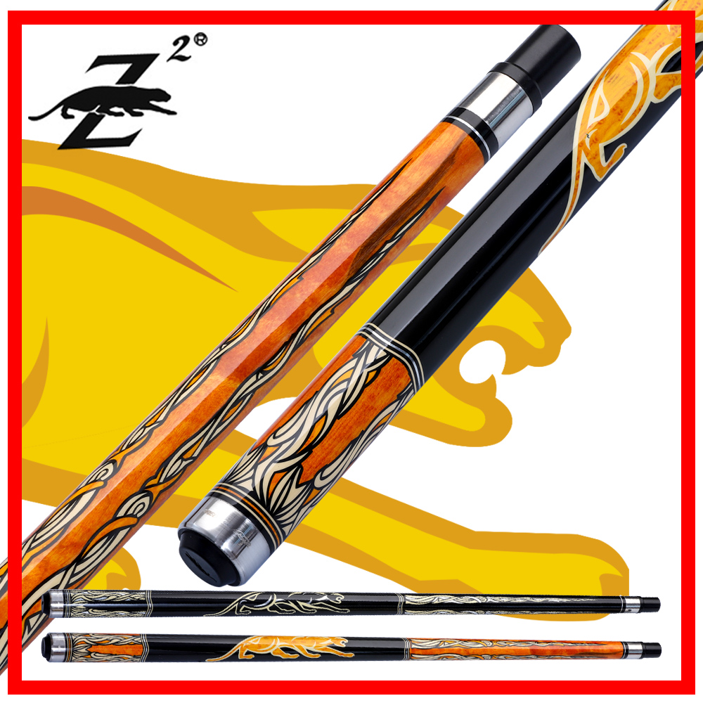 

PREOAIDR 3142 Z2 Pool Cue Billiard Stick 11.5mm 12.75mm Tips with Joints Protection 2 Colors Black 8 Professional 2019