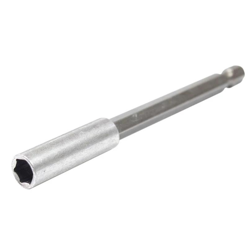 

1/4inch Screwdriver Magnetic Power Hex Extension Bit Rod Holder Hand Tool Accessory Bar Quick Release 60/100/150mm