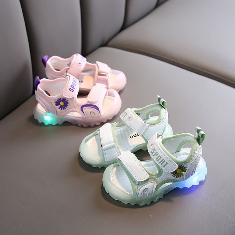 

2020 new Summer Kids Shoes Beach Sandal Girls shoes Children Sandals For Girls Toddler Baby Breathable summer beach, Green