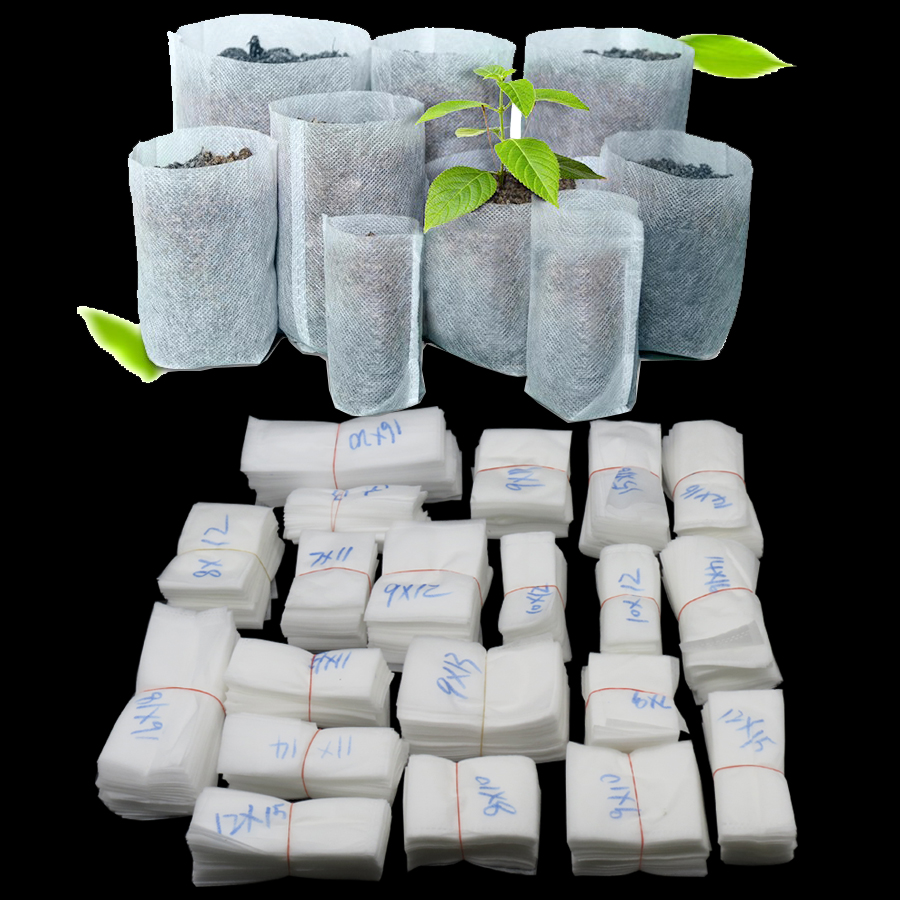 

Non-woven Seedling Bag Plant Grow Bags Fabric Seedling Pots Flower Plant Organic Vegetable Nursery Bags Biodegradable Plant Bag GGA2145