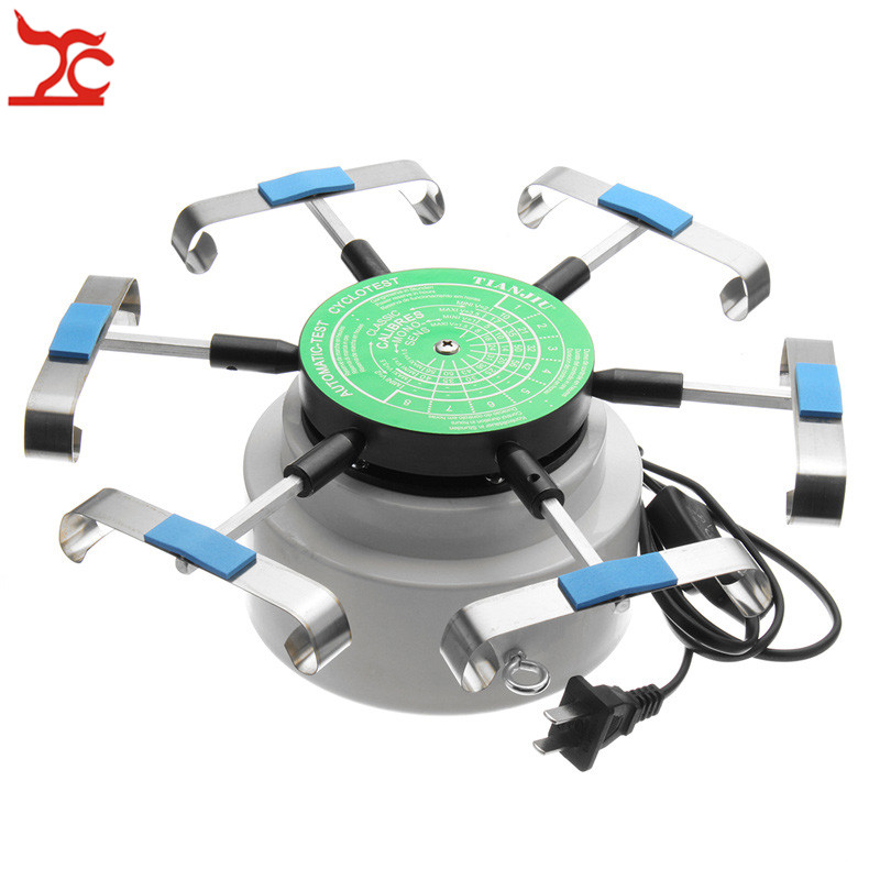 

Professional US Standard 110V-220V Watch Repair Tool 6 Arms Automic-Test Cyclotest Watch Tester Machine Watchmaker Tester Bracelet Tool