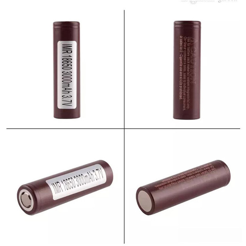 

100% Top Quality LG HG2 18650 Battery 3000mAh 3.7V 18650 Batteries Rechargable Lithium Batteries Fedex UPS Free Shipping