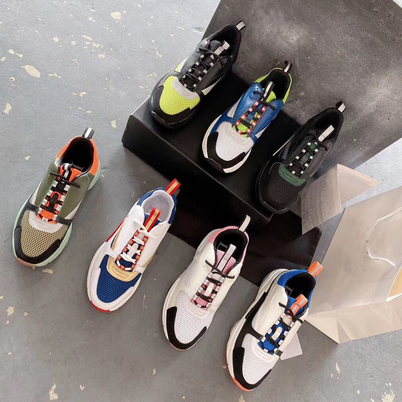 

Men spring summer platform casual shoes Leather fashion sports woman shoes lace thick bottom men Bowling shoe size 35-42-45 -40, Black