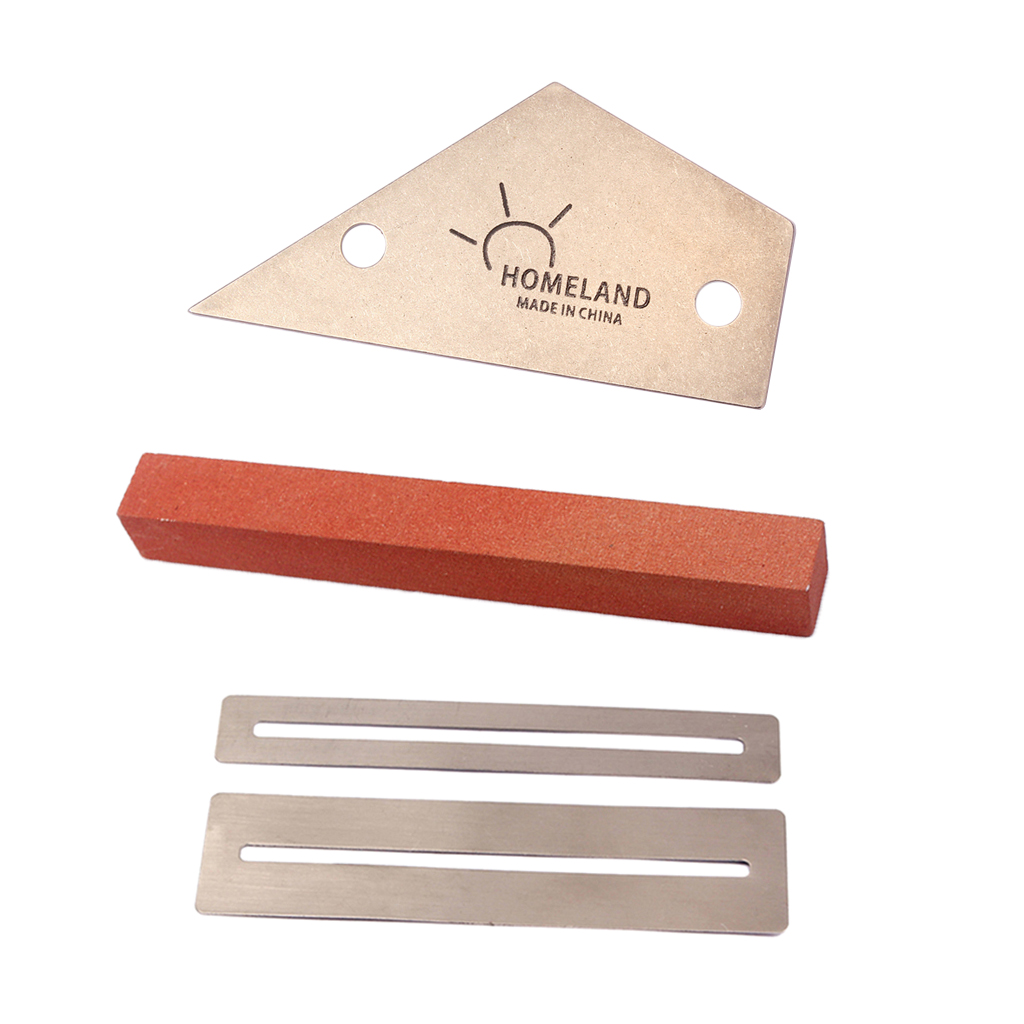 Durable 1 Set Fret Rocker+Fretboard Protectors+Sander for Guitar Bass Parts Luthier Tool-image-552637931
