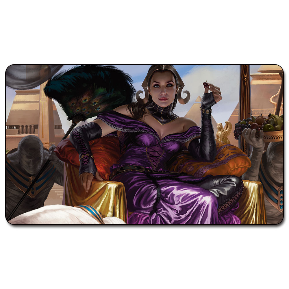 

Magic Board Game Playmat:liliana death's majesty 60*35cm size Table Mat Mousepad Play Matwitch fantasy occult dark female wizard