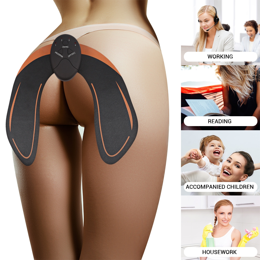Smart Muscle Training Stimulator Device Wireless EMS Belt Gym Professinal Body Slimming Massager Home Fitness Beauty Gear-image-458783237