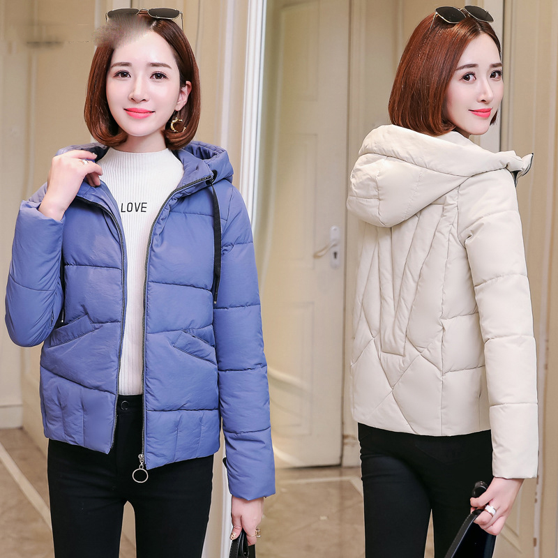 

Women Down Jacket Hooded Down Coat White for Women Slim Jackets ultra Light Down Coat Winter Oversize, Black