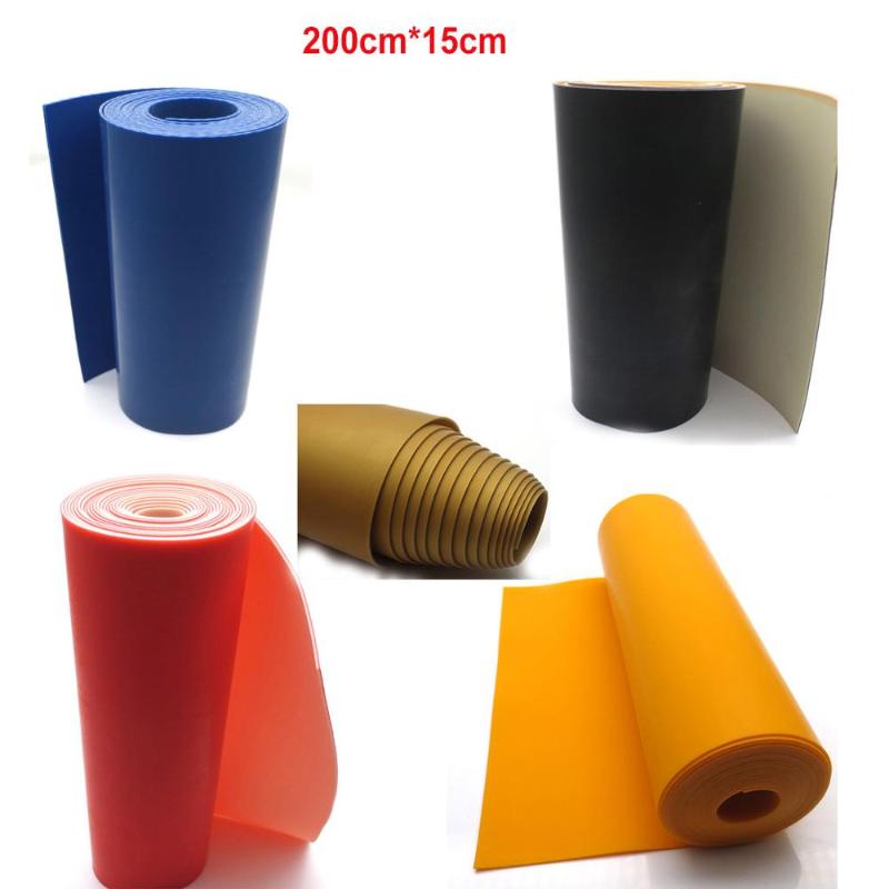 

200cm*15cm*0.8mmBlack Flat Rubber Rubber Band Antifreeze Band Use forHunting Slingshot Bow and Sports