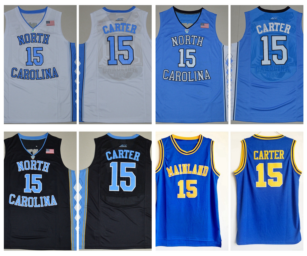 vince carter north carolina jersey