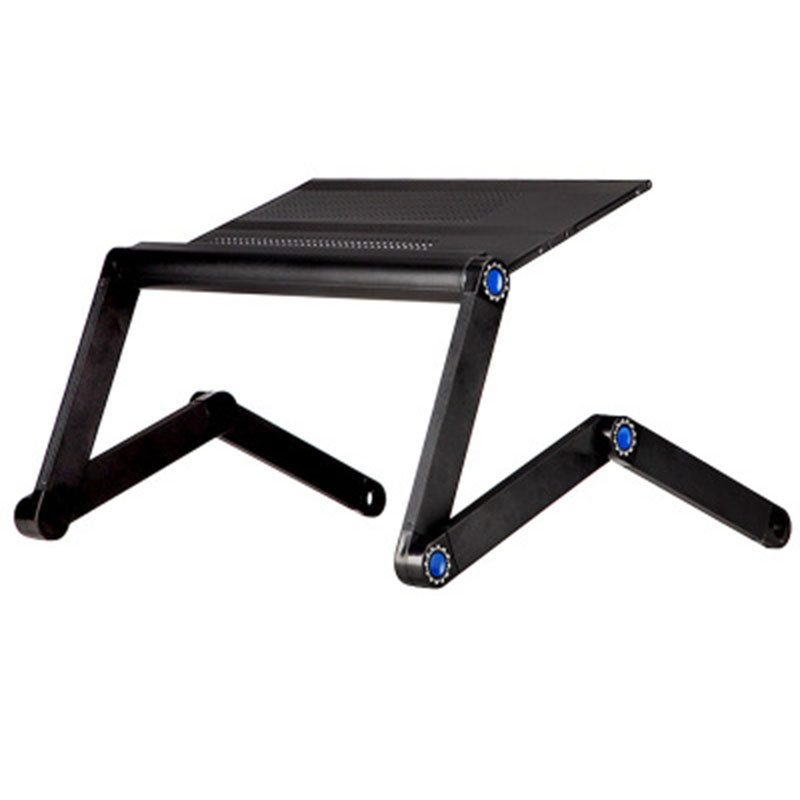 

Aluminum Notebook Folding Computer Desk Bed Computer Desk With Mouse Pad Adjustable Laptop Table Computer Stand Tables