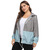 

Outwear Jacket Casual Womens Ladies Long sleeve Plus size Patchwork Hooded Lightweight Sports Coat Fashion New, Gray