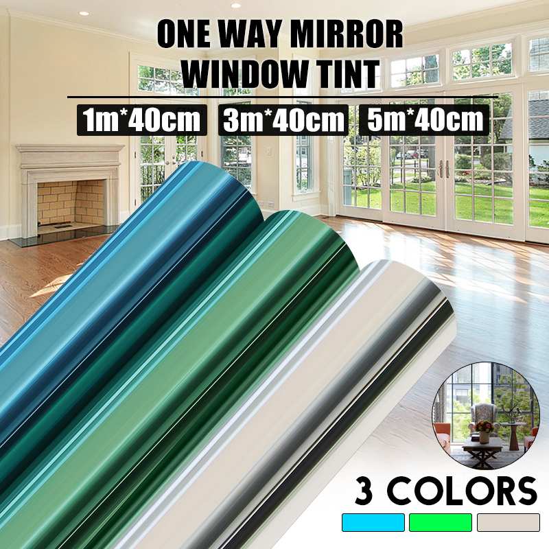 Miroir ARGENT 20/% solar reflective film de fenêtre d/'une façon privée teinte 152 cm x 2m
