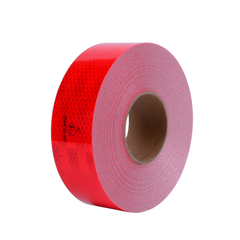 5 Piece of 50mm×150mm Red High Intensity Reflective Stickers Tape Self-Adhesive