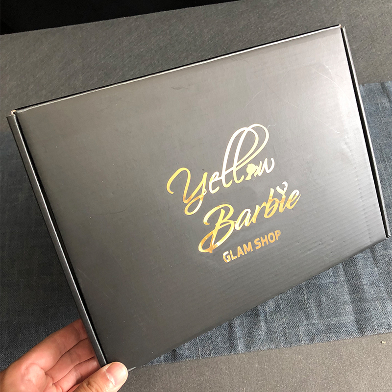 boite customisée robe noire boite customisée robe noire