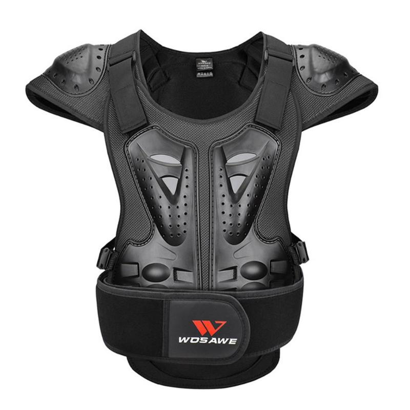 

Adult Protective Removable Vest Chest Spine Protector Armor Vest With Adjustable Buckle For Cycling Skiing Skateboard Cycling, As pic