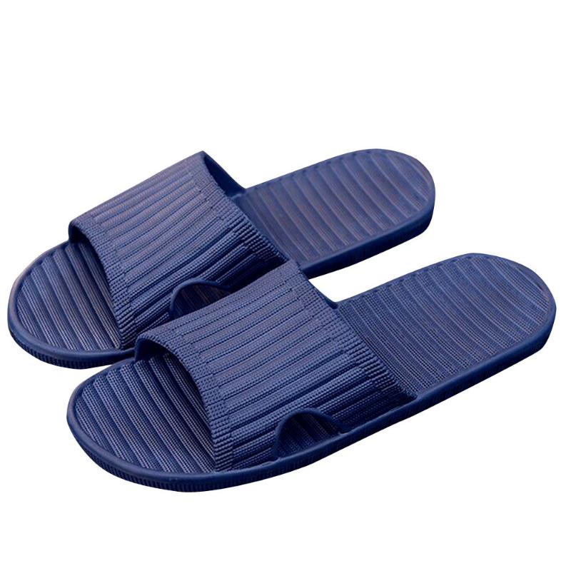 

JAYCOSIN Men Indoor Home Slippers Non-slip Light Hotel Shoes Couple Soft Bottom Sandals Slippers Mens Flat Shoes Flip Flops A513, Bu