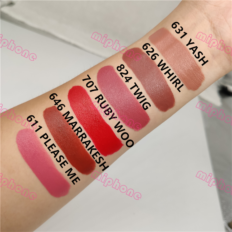 

Classic style 3g Matte Lipstick Makeup Sexy Colors Lips Paint Lipstick Waterproof Long Lasting ROUGE À LÈVRES 1pcs ePacket dropshipping, 707 ruby woo