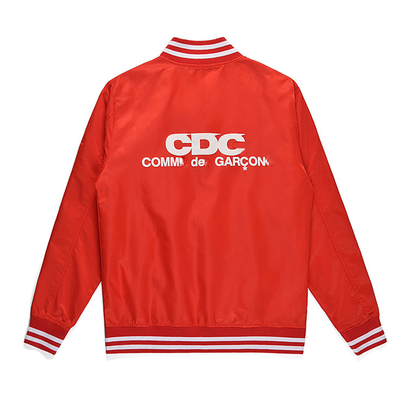 cdg baseball jacket
