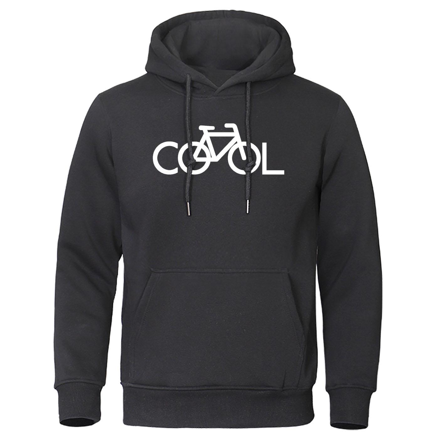 

Autumn Winter Hoodie Sweatshirt Man Casaul Bike It's Cool Hoodies Men Leisure Warm Brand Pullover Mens Clothes Streetwear, Yellow