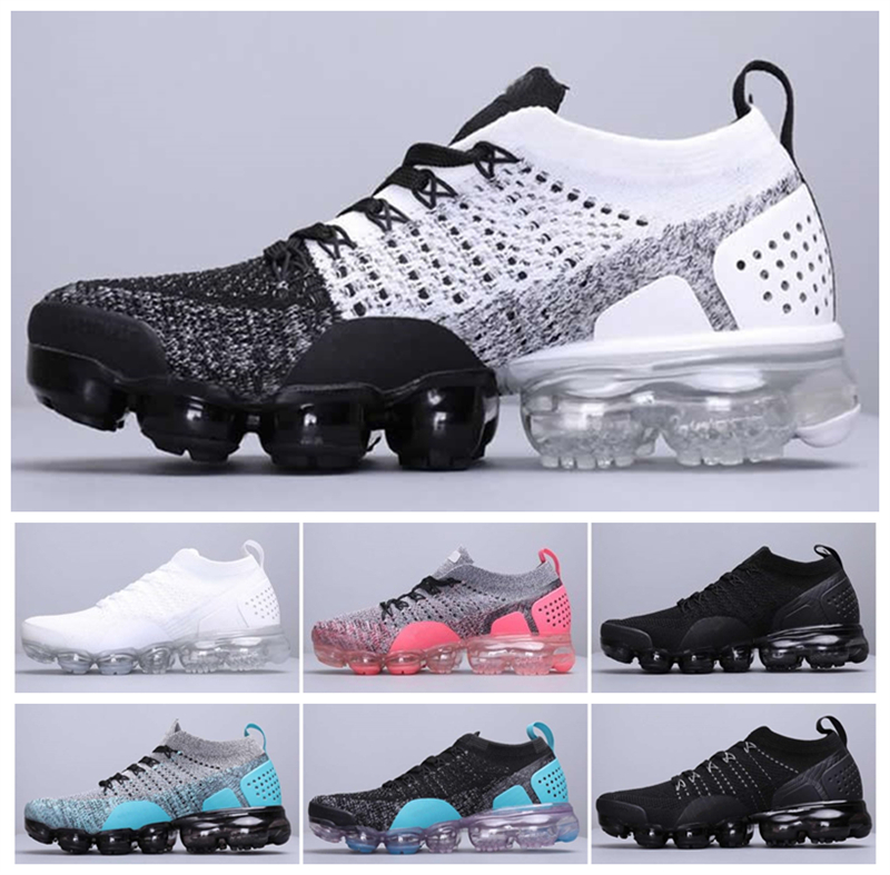 

New 2019 Sports Shoes For Mens 2.0 Knit Running Shoes Sneakers Women Black White Cushion Trainers designer Jogging Athletic Run Utility, #01