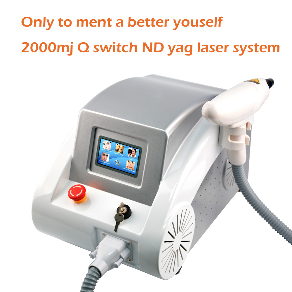 

q switch nd yag laser machine tattoo removal equipment Black Doll Treatment Effective Strong 2000mj Energy