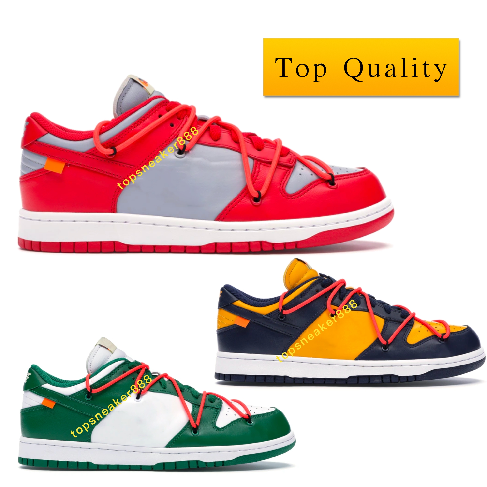 

Top Quality Dunk Low Of University Red Man Women Sneaker Pine Green University Gold Midnight Navy With Box US 5.5-12