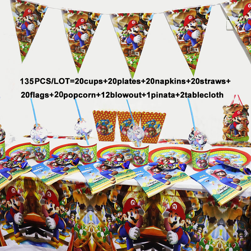 Articles De Fete Fetes Occasions Speciales Super Mario Brothers Fete D Anniversaire Vaisselle Decorations De Table Fournitures Kit 1 Articles De Fete Fetes Occasions Speciales Super Mario Brothers Fete D Anniversaire Vaisselle Decorations De Table Fournitures Kit 1
