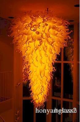 

Free Shipping 100% Mouth Blown Borosilicate Big Size Fashion Red Color Murano Glass Large Chandelier Modern Hand Blown Glass Pendant Lamps