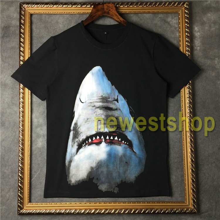 

2022 fashion clothing mens t shirts 3D animal print tshirts cotton tee tops women short sleeve Camisa Masculina Designer t shirt, Black