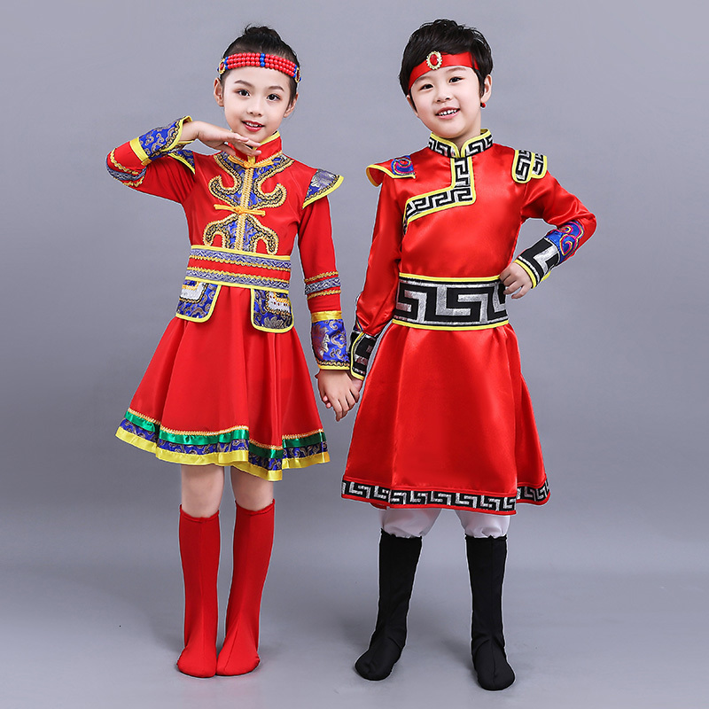 

Stage Wear Chinese Folk Dancewear Mongolia Clothing Ethnic Minority Catamite Mongol Gown Tibetan Clothes, Iamintheroyalfamily