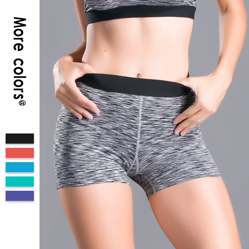 

Women Running Shorts Tights Compression Yoga Shorts Jogging Leggings Fitness Pants Comouflage 5Colors, Black