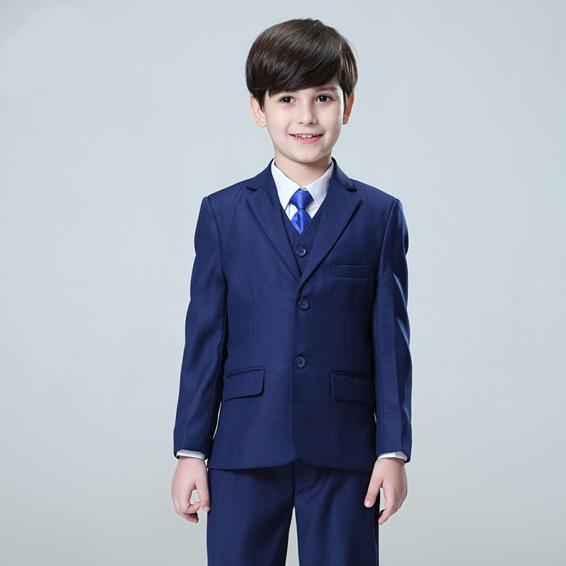 

Blue boys suits for weddings kids Blazer Suit for boy costume enfant garcon mariage jogging garcon blazer boys tuxedo