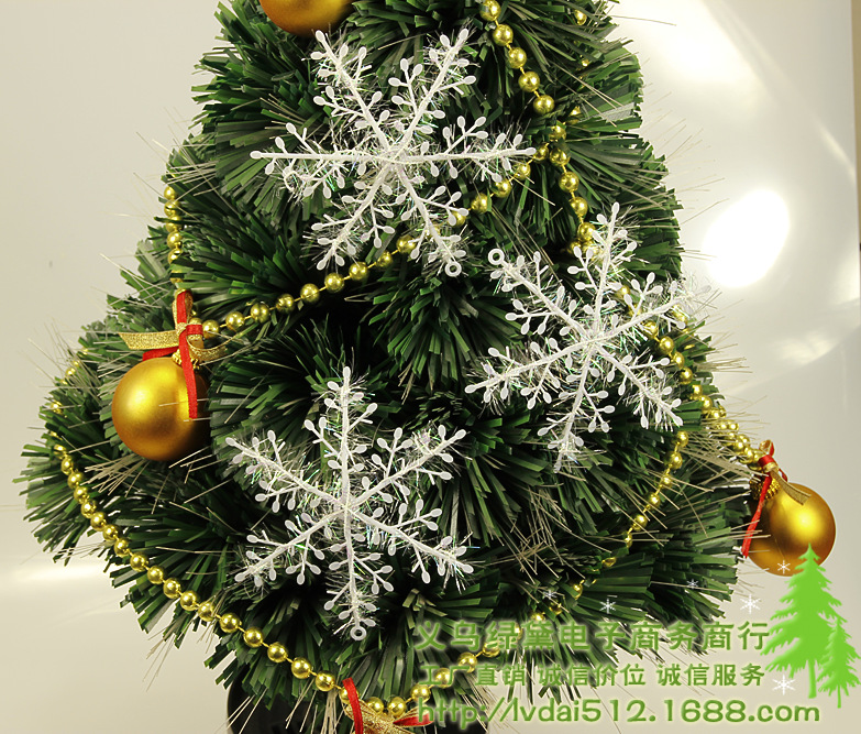 

30 Pcs Christmas decoration snowflakes plastic snowflakes 11cm christmas gifts Artificial Snow