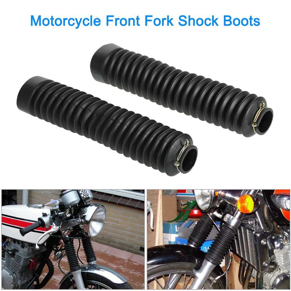 Paire de bottes de fourche avant de moto 30x45mm, bottes de protection contre la poussière pour tout-terrain, Pit Dirt Bike, Motocross, vélo ATV