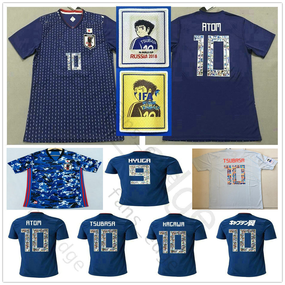 camisetas azules futbol