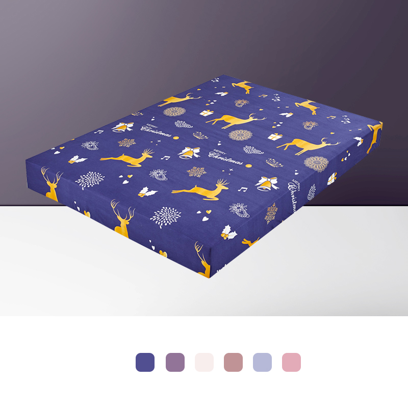 

80-220cm Fashion print Bed Mattress Cover Waterproof Mattress Protector Pad Fitted Sheet Separated Water Bed Linens with Elastic