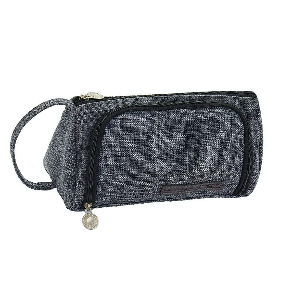 

Student Big Capacity Multifunctional Gift Accessories Cosmetic Pouch Zipper Closure Pencil Bag Storage Pen Office Organizer