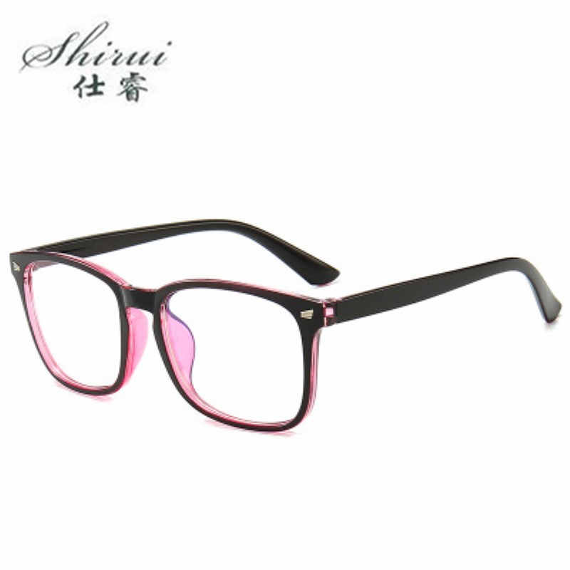 

Retro Rectangle Eyewear Clear Glasses Spectacles Optical Eye Glasses Frames for Women Transparent Eyeglasses Frame Fake