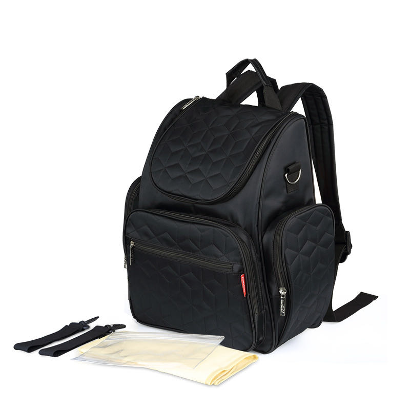 

Insular Fashion Shoulders Mommy Bag Multifunctional Mother and Baby Bag Nylon Backpack Maternal Child Travel Supplies, 06