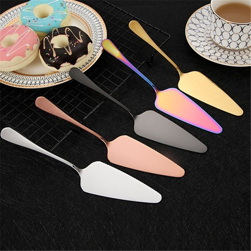 

Stainless Steel Cake Spatula Pizza Shovel Pie Cutter Serrated Edge Cake Knife Baking Tool Wholesale yq00399
