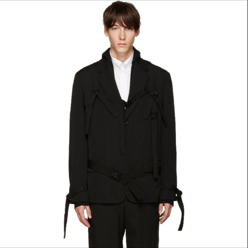 STAND da uomo cinese collare Skinny allacciatura semplice abito da sposa cappotto giacca Hot T