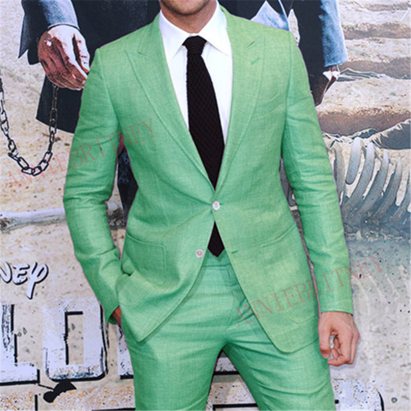 plus size white linen pants suit